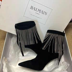 Balmain boots. Brand new. Black color. Size36.5